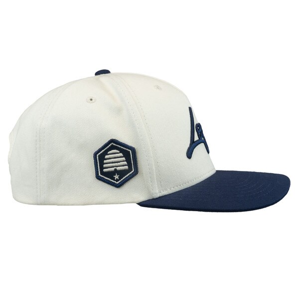 Logan Utah State Flag Patch Cap Tan